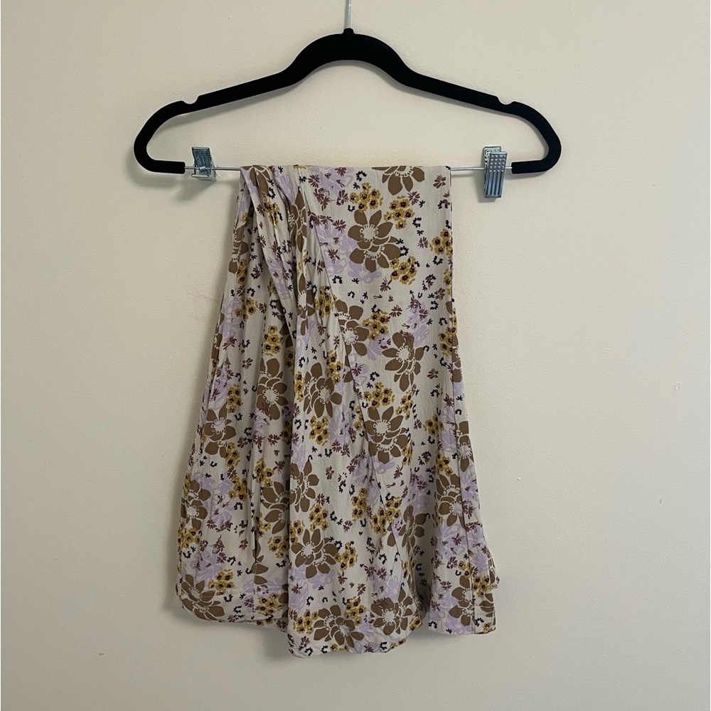 Free People Can't Take My Eyes Off You Floral Flare Pants, XS - Picture 16 of 16